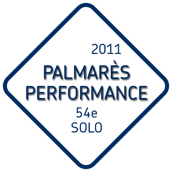 2011 - Palmarès performance - 54e solo
