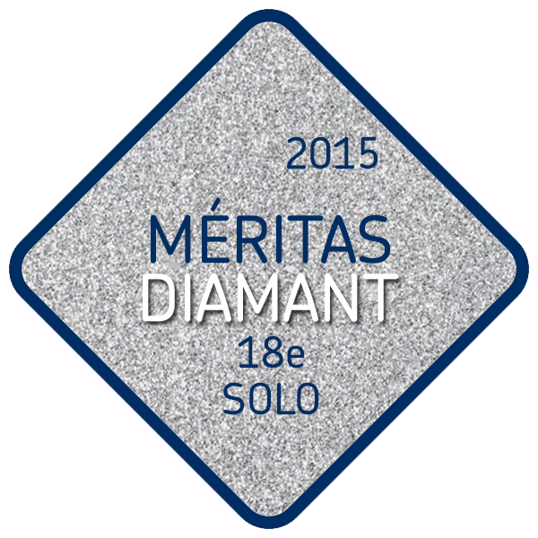 2015 - Méritas Diamant - 18e solo