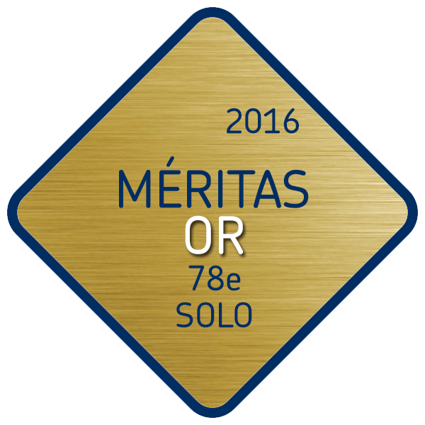 2016 - Méritas or - 78e solo